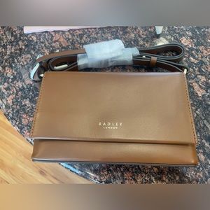 NWT Radley London Brown Crossbody bag